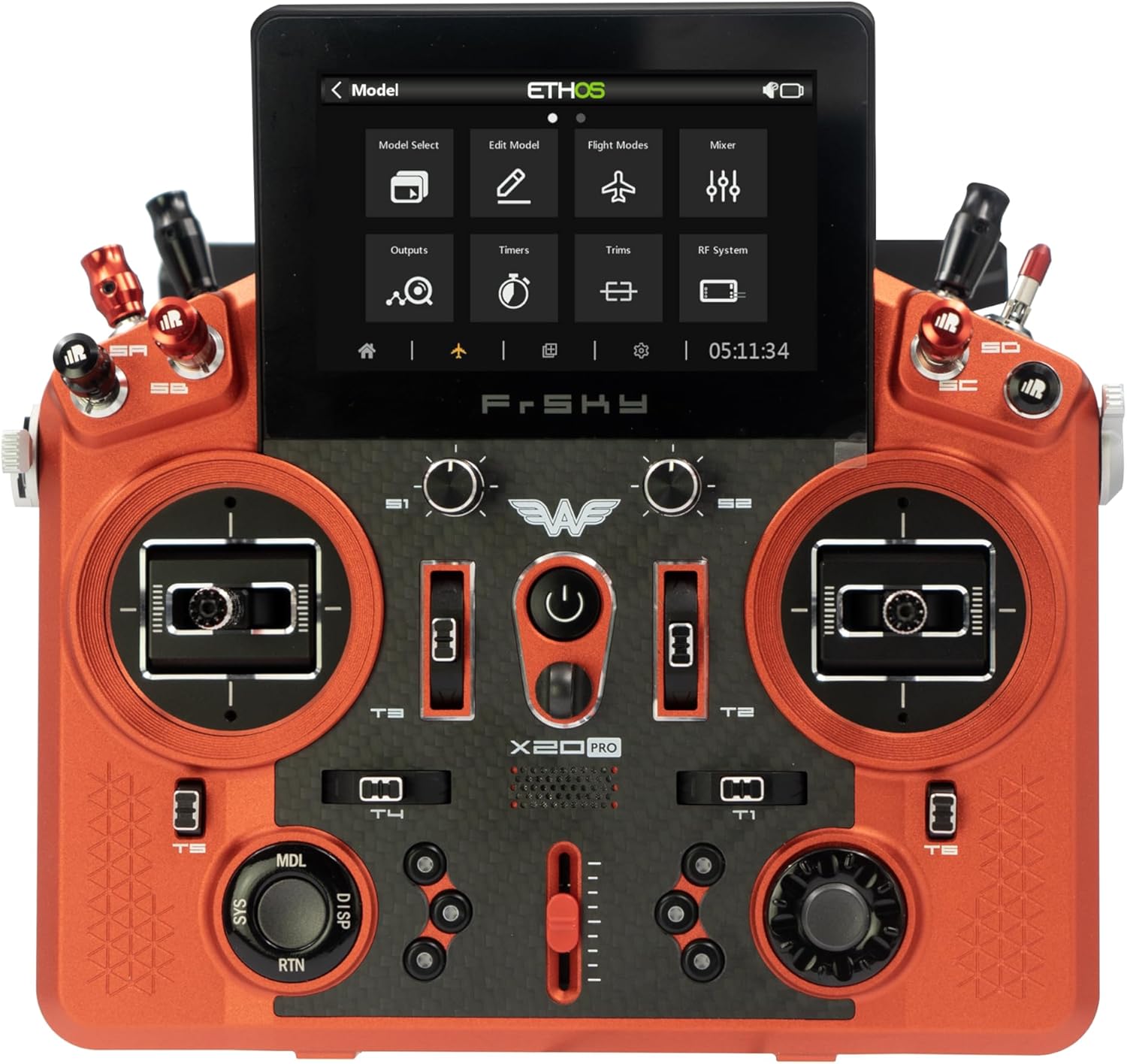 FrSky Tandem X20 PRO AW Radio only (Orange Red)