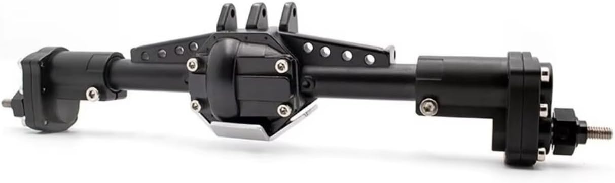 RC Axle Models For Axial For SCX10 II 90046 90047 For Racing AR44 1/10 Aluminum Front Rear Portal Axle Complete Set Upgrades Accessories RC Crawler(Rear)