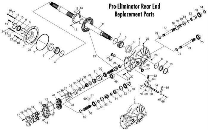 667801 Performance 6678-01 Lower Shaft Integral 6678-01