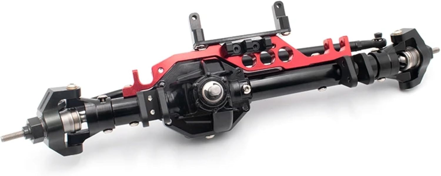 Compatible with Axial for Wraith 1/10 RC Cars Upgrade Parts Replacement Accessories Aluminum Front and Rear Axle RC Front and Rear Axle