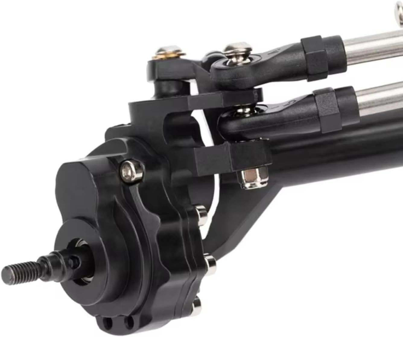 Rc Crawlers Axles For Traxxas For TRX-4 1/10 Metal Integrated Front Rear Portal Axle Housing Set RC Crawler Car Ultimate Upgrade Parts Model