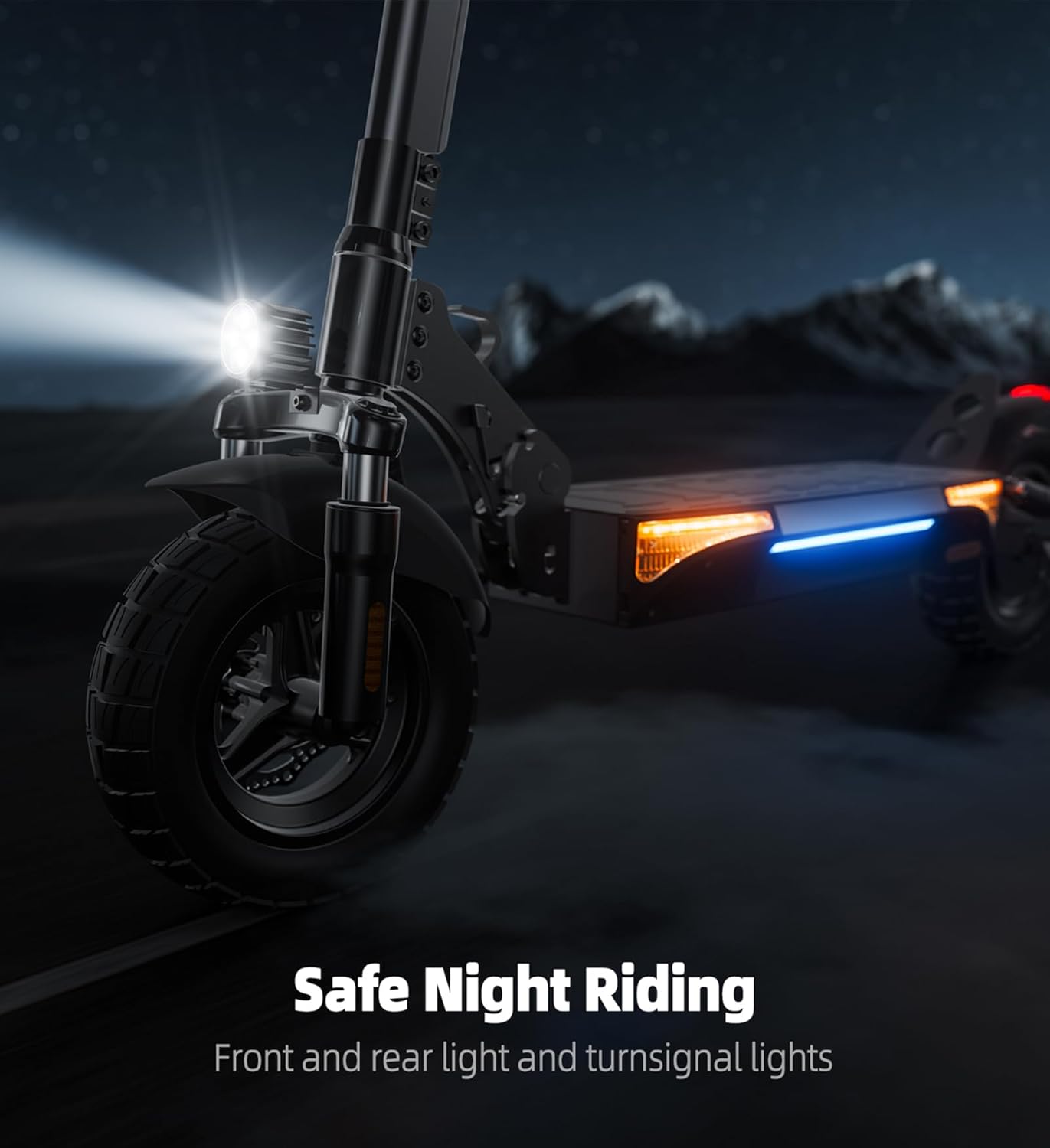 Electric Scooter for Adults, 1000W Powerful Motor with 28 MPH Top Speed & 28 Miles Long Range, 10