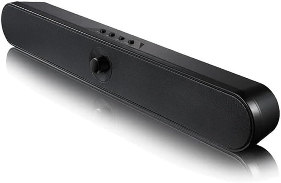 JSEIAJB Home Theater Stereo Surround Speaker Round Speakers for TV Laptop(E)