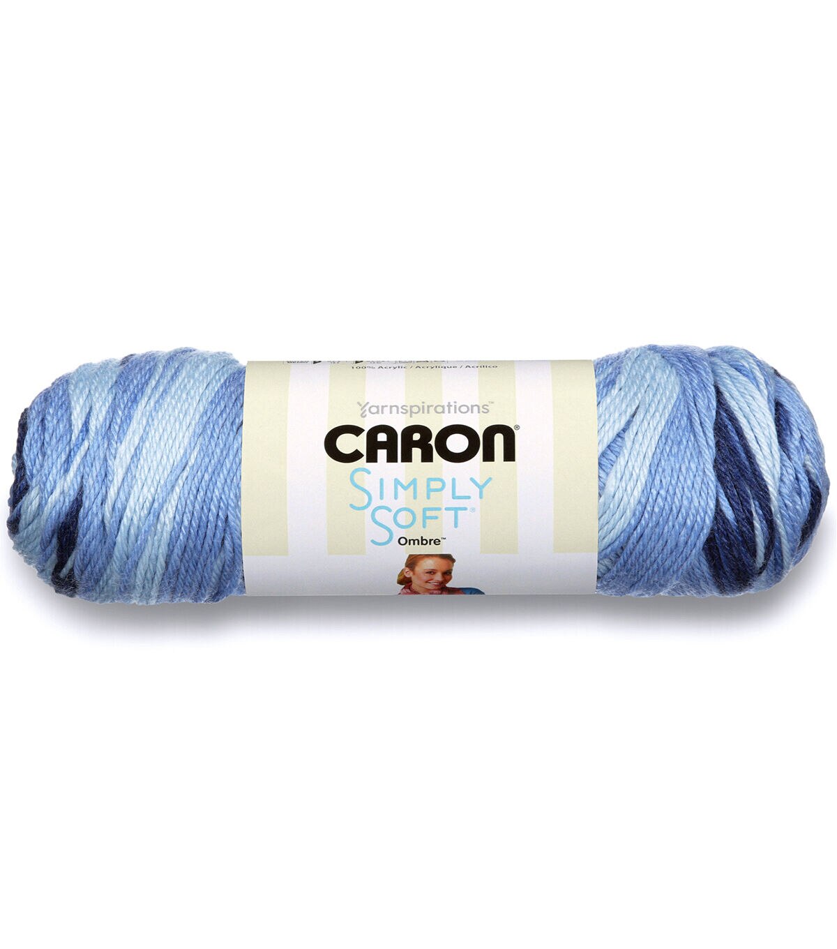 Caron Simply Soft Ombres 235yds Worsted Acrylic Yarn