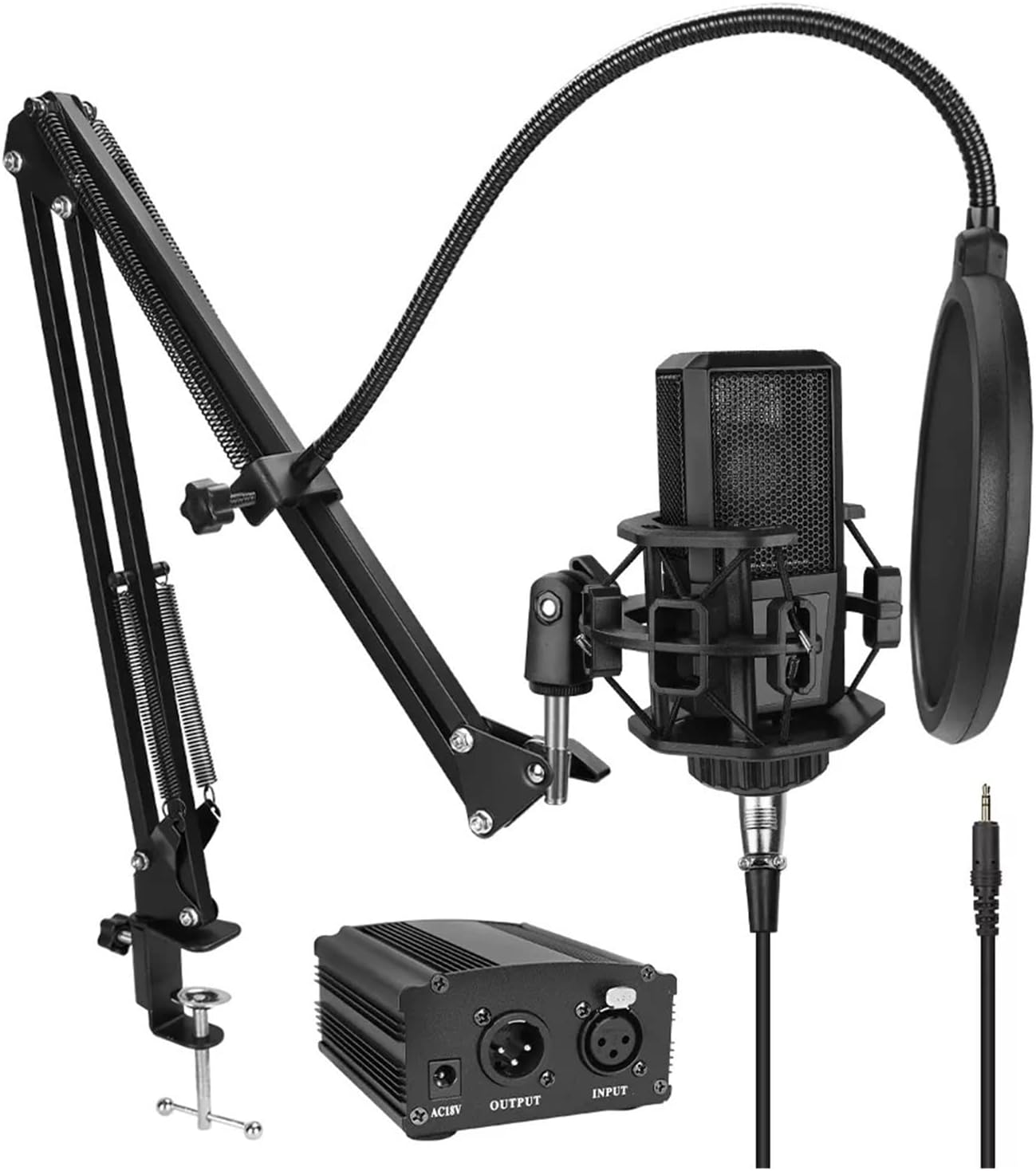 Microphone BM1000 Studio Computer Microphone Karaoke Microfono Microfone Condensador for Recording Streaming Gaming Suitable for Anchor, Dubbing Studio, Recording, st (Color : 9)