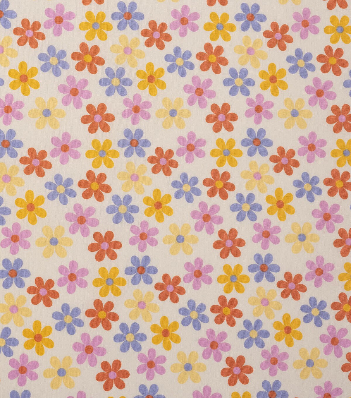 Retro Daisies Cotton Fabric by Keepsake Calico