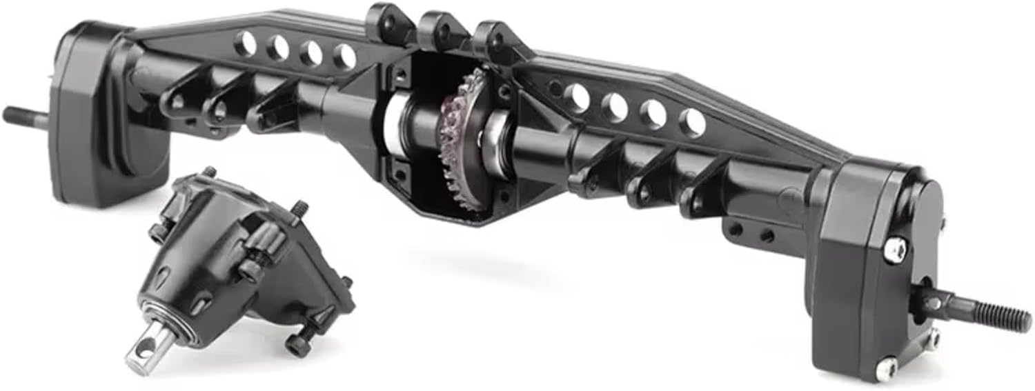 Rc Crawlers Axles For Axial For SCX10 PRO For Racing 1/10 CNC Aluminum Rear Axle Complete Upgrades Parts Accessories RC Crawler Car Assemble