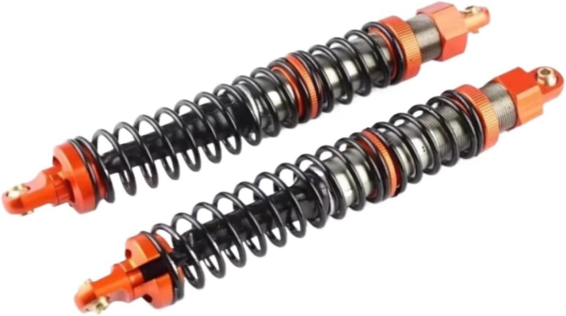 Rc Damper For HPI For Rovan For Baja 5B 5T For King Motor Aluminum Rear Shocks 6mm Shaft Parts Accessories(Red)