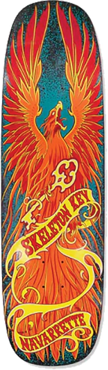 Sk​eleton Key Navarrette Phoenix Deck 9.02 x 32.86 - Assembled AS Complete Skateboard
