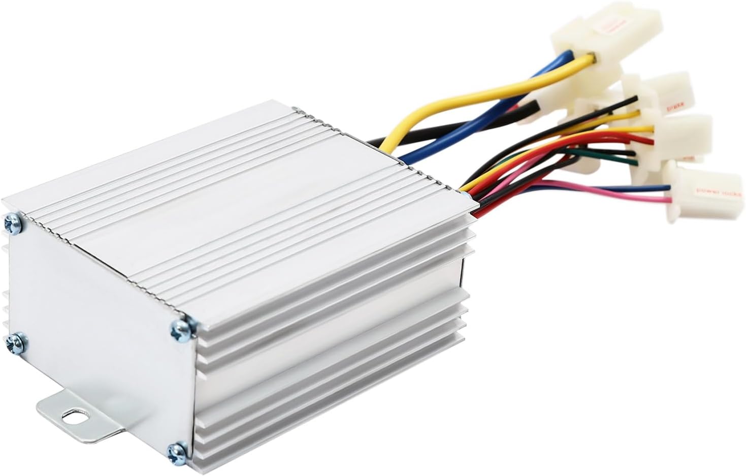 10 Inch Motor Drive Air Wheel Conversion Kit, 36v 350w Double Wheel Set for Electrical Beach Scooter, 2* Go-karts Engines with Thumb Throttle Reverse Switch Kit