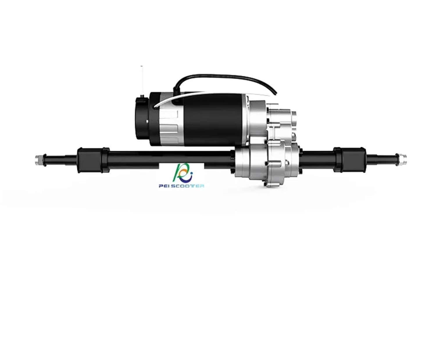 1500w Brushed Geared Mobility Scooter transaxle Motor Strong Power with electromagnetic Brake Differential Motor PPSM545L