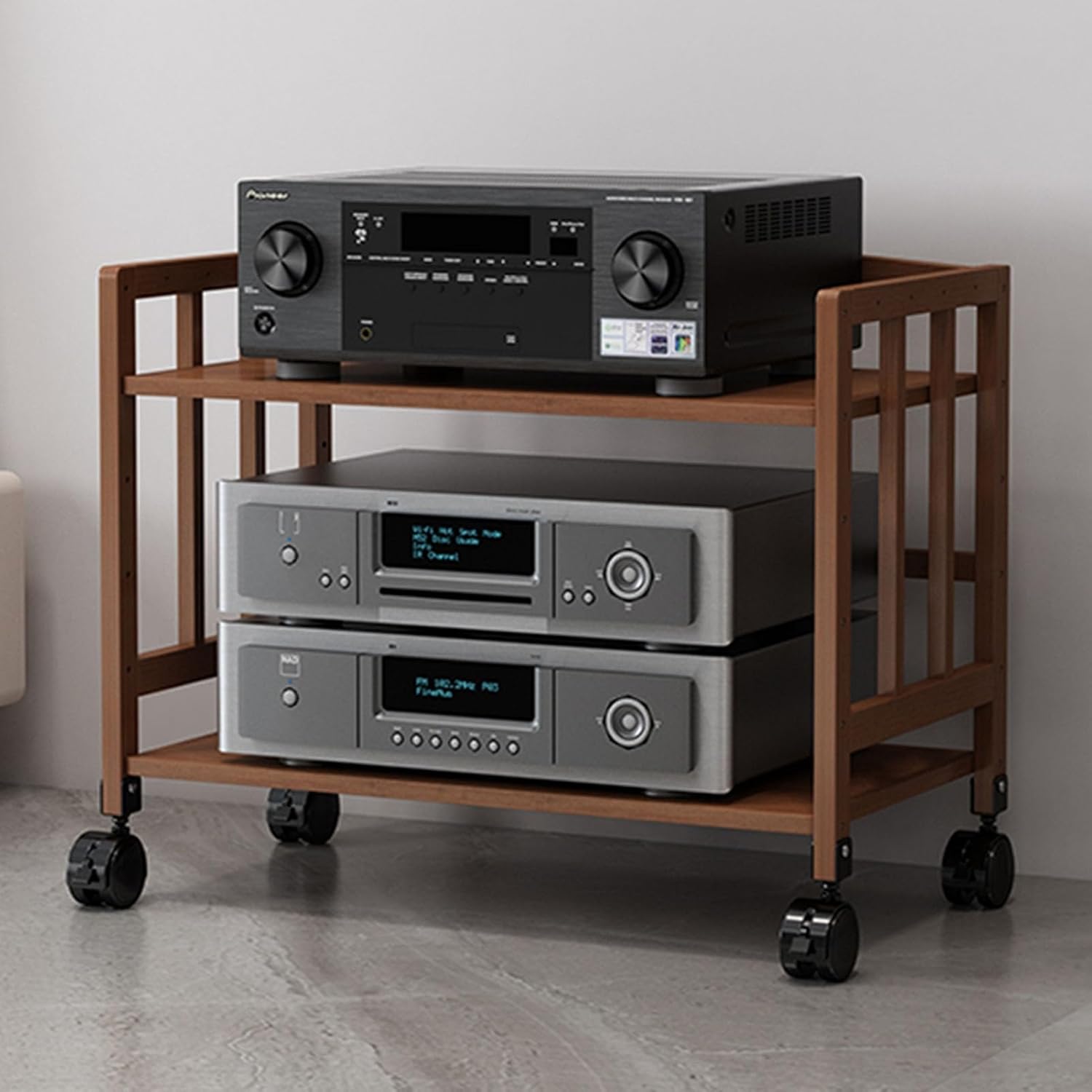 Home Stereo Racks and Stands on Wheels