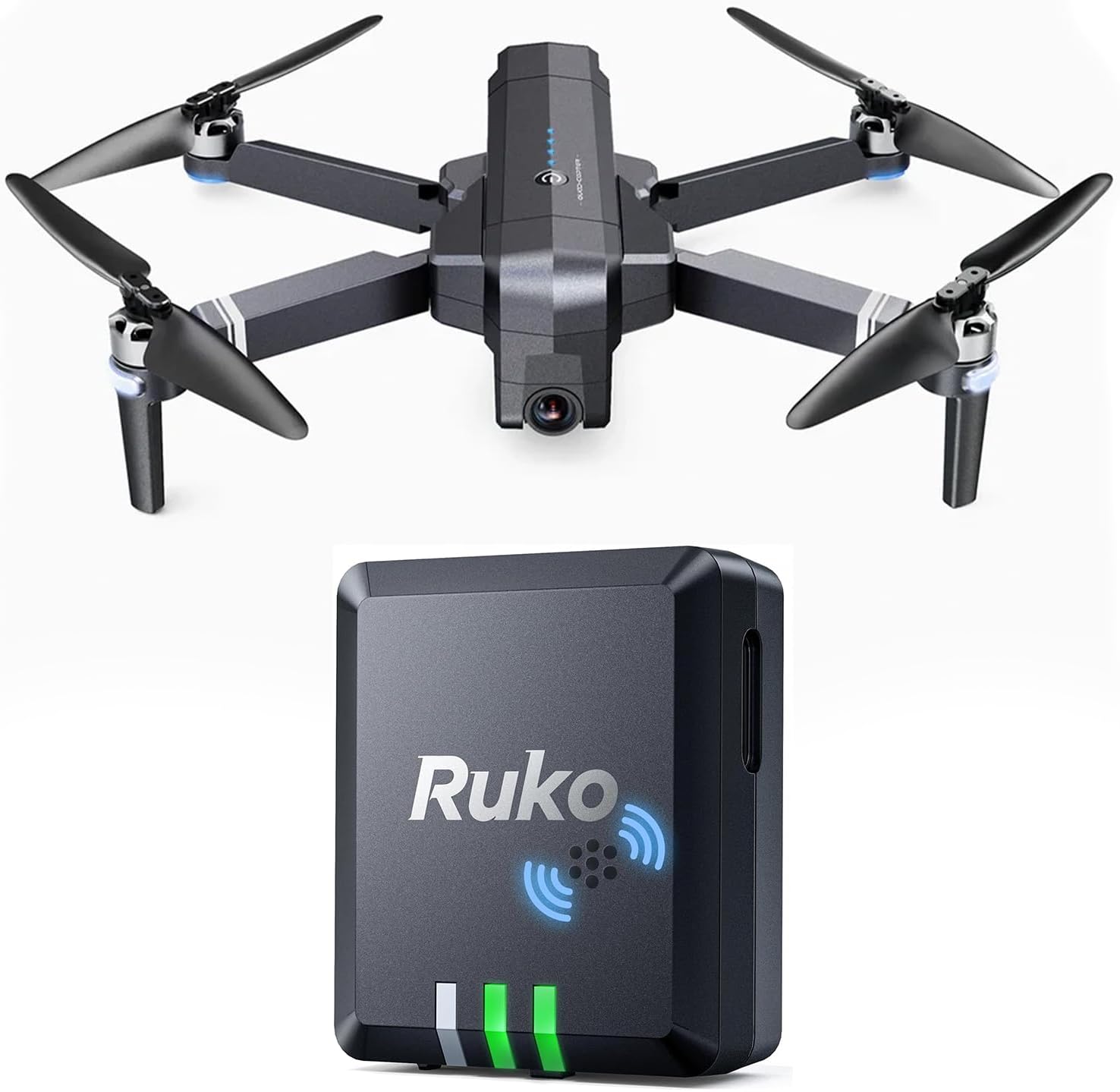 Ruko F11PRO Drones with Camera for Adults 4K and R111S RC Aircraft GPS Tracker/Finder with Beeper