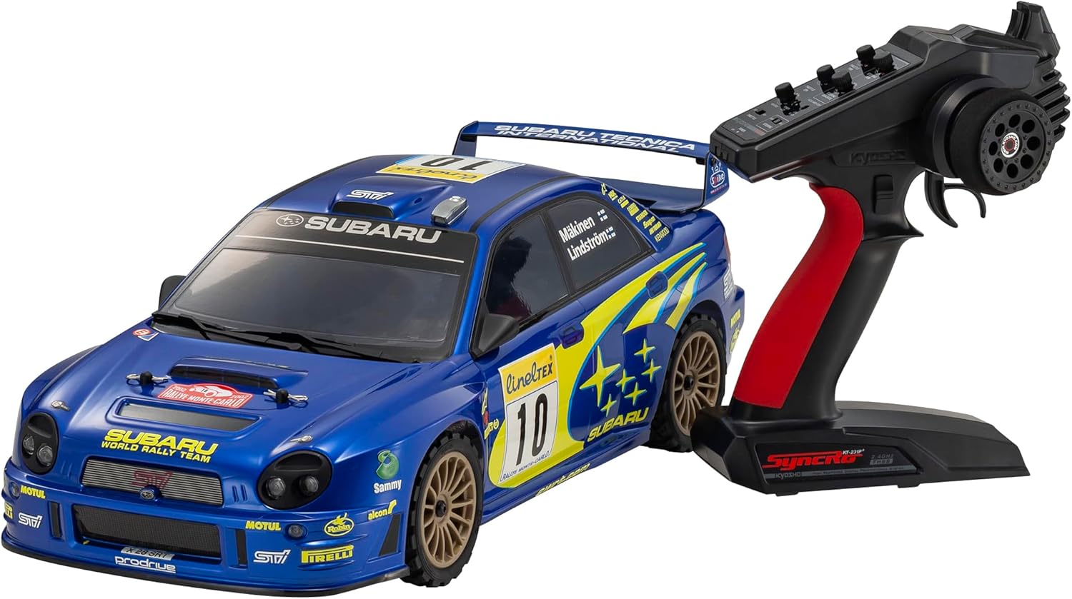 1/10 EP 4WD フェーザーMk2 FZ02-R レディセット スバル インプレッサ WRC 2002 34481T1