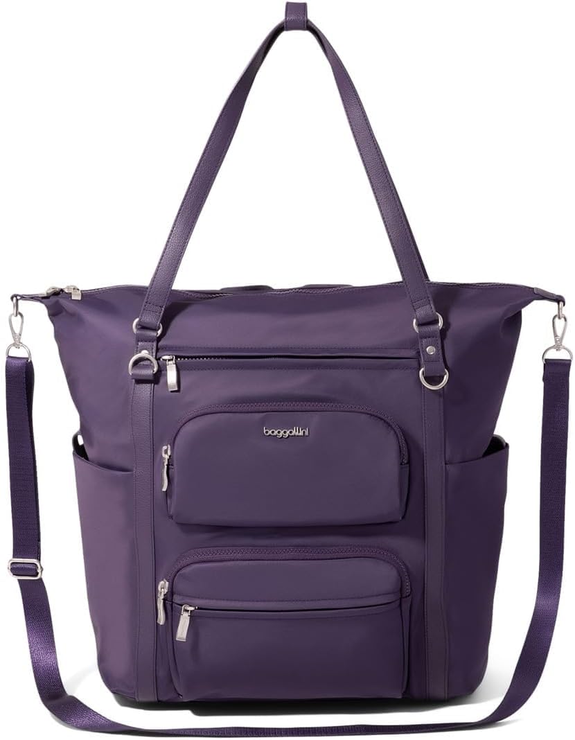 Nolita Convertible Backpack - 11x14” Travel Backpack Shoulder Tote Crossbody Bag w/RFID Tech, Luggage Sleeve & Laptop Pocket