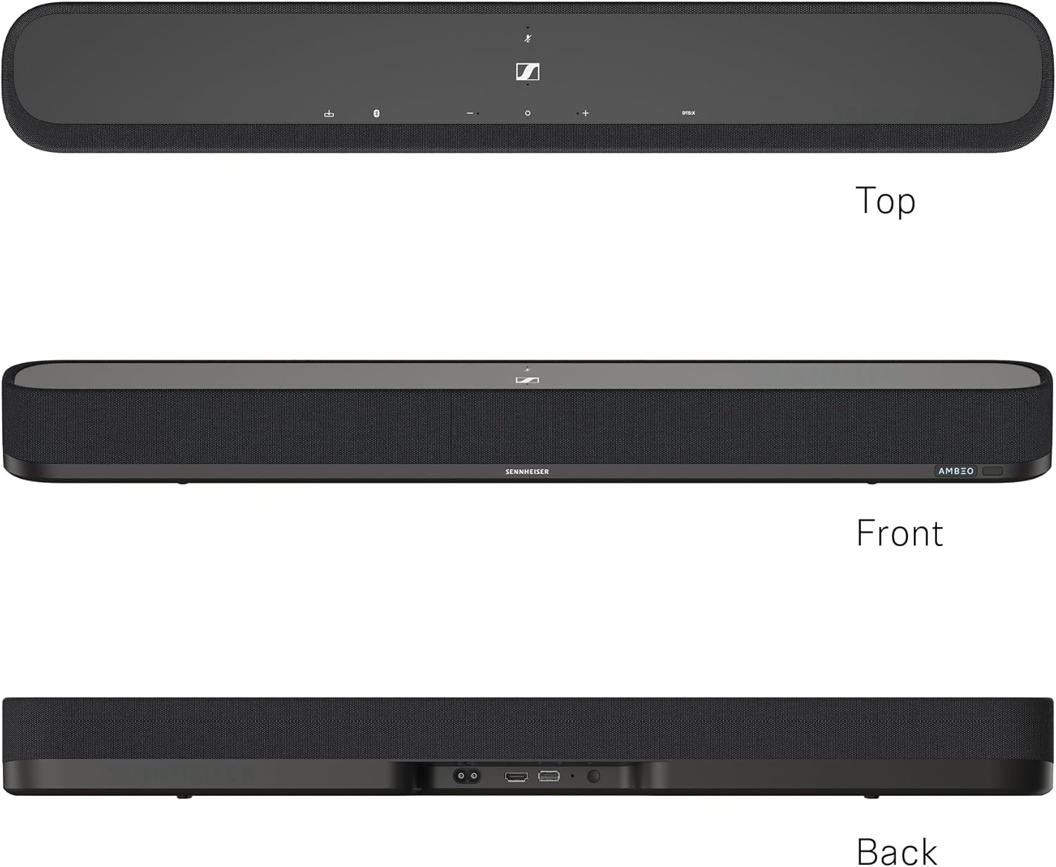 Sennheiser AMBEO Soundbar Mini - Immersive 3D Audio for TV
