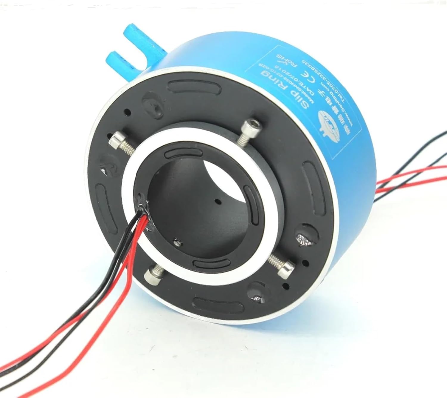 Through bore 38.1mm with 3 Circuits 10A Rotary Joint Connector