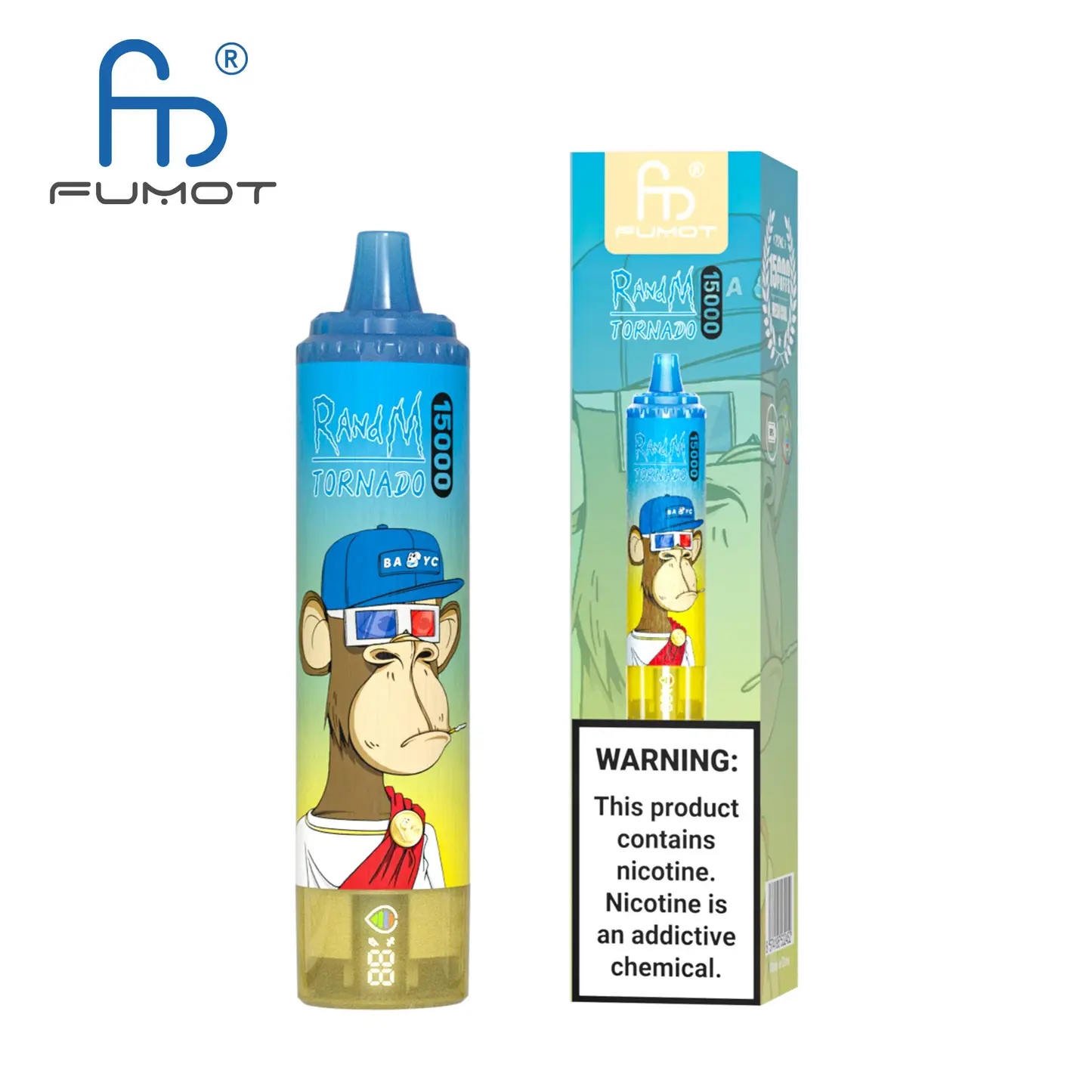 FUMOT TORNADO 15K (20pcs) - MYEU VAPES