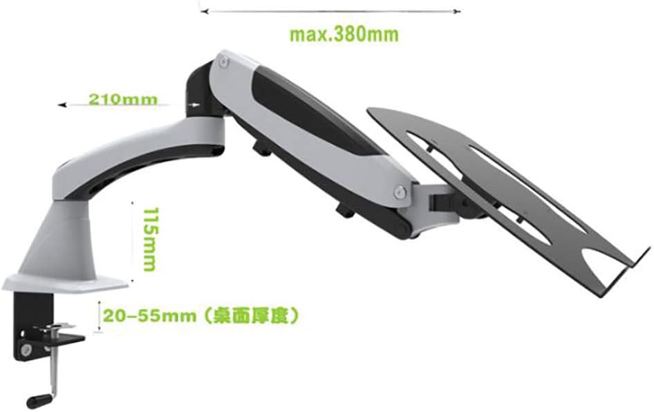 Desktop Monitor Stand Laptop Universal Extendable Top and Bottom Mobile Shelf