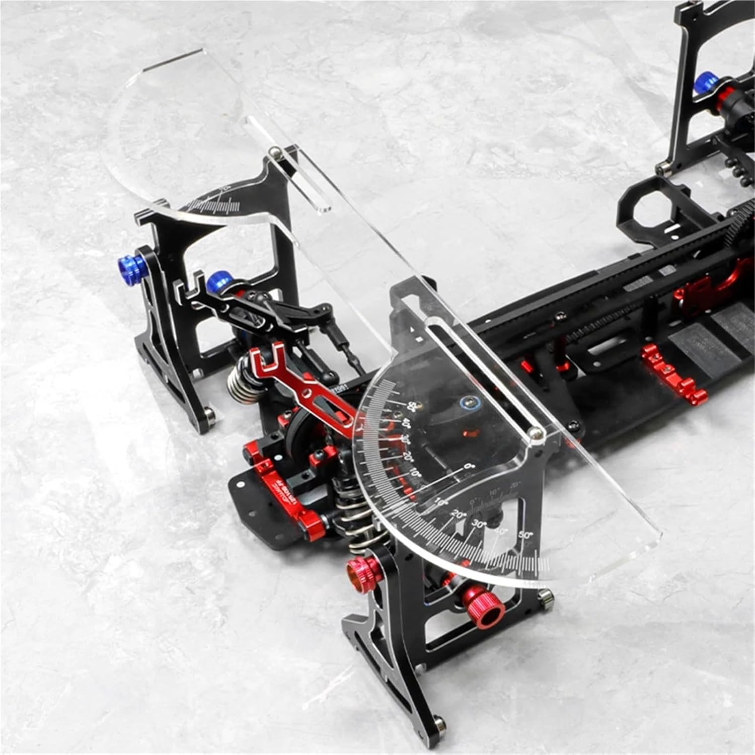 RC Repairs Models For 1/10 Touring Cars Professional RC Tool SK-600069 Set-Up System Upgrade And Repair Parts(Red)