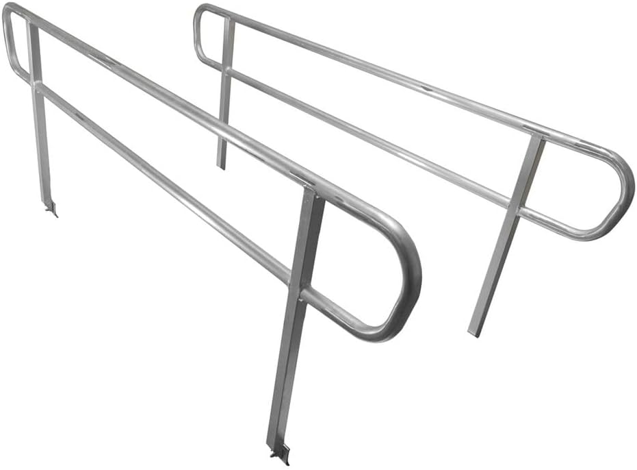Titan Ramps Handrails for 8' Wheelchair Ramp, Accessory Only, Hardware Included