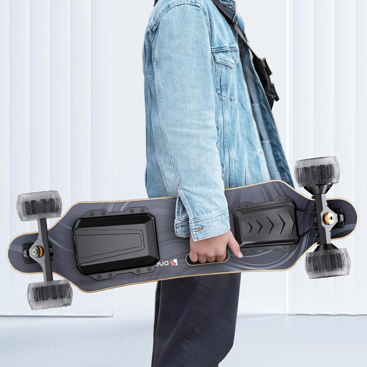 V20 Electric Skateboard with Remote, 28 Mph Top Speed,22 Miles Range,1000W Hub-Motor, Longboard Skateboard for Adults ＆Teens