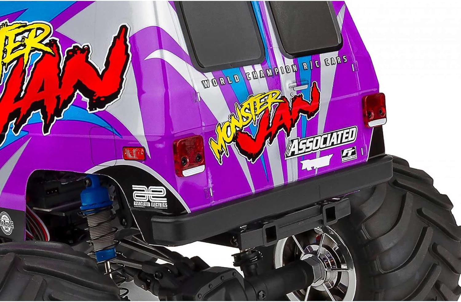 Team Associated MT12 Monster Van RTR LiPo Combo, ASC40008C