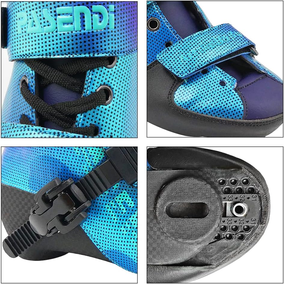 Adjustable Speed Skates for Kids,Speed Inline Skates Girls and for Boys, Outdoor & Indoor Inline Skates for Children ; Professional Speed Inline Skates for Kids.