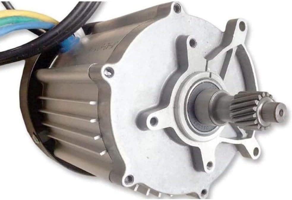 DC Brushless Motor 1200W High Power Brushless Differential Motor - 48V/60V/72V 3300rpm Electric Brushless DC Motor Electric Tricycle Modified Motor