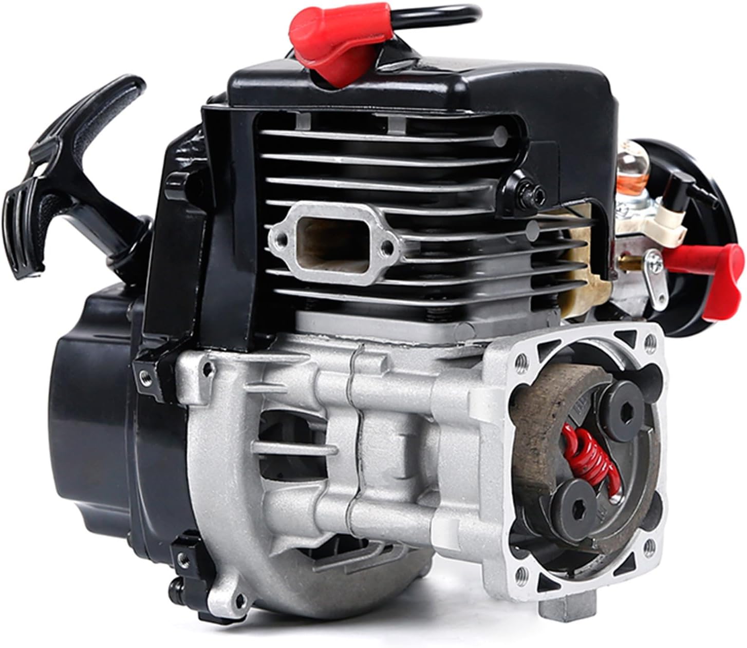 FLMLF 45cc 4 Bolts Engine Piston Double Ring Kit for 1/5 Hpi Rofun Rovan King Motor Baja 5b 5t 5sc Ss Rc Car Parts