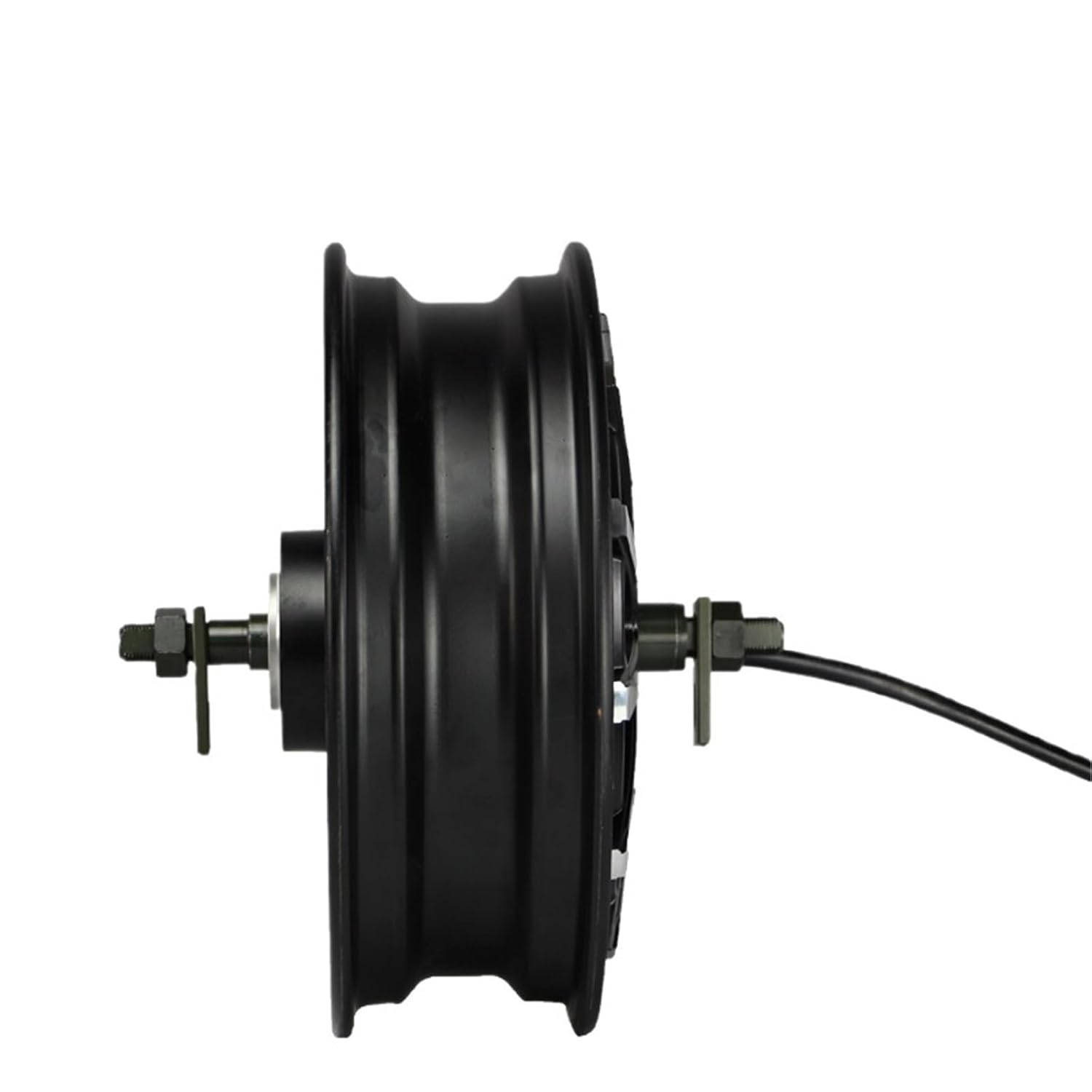 QS Motor 12 * 3.5inch 7000W 260 V4 High Effctive in Wheel Hub Motor for Electric Motorcycle/Scooter