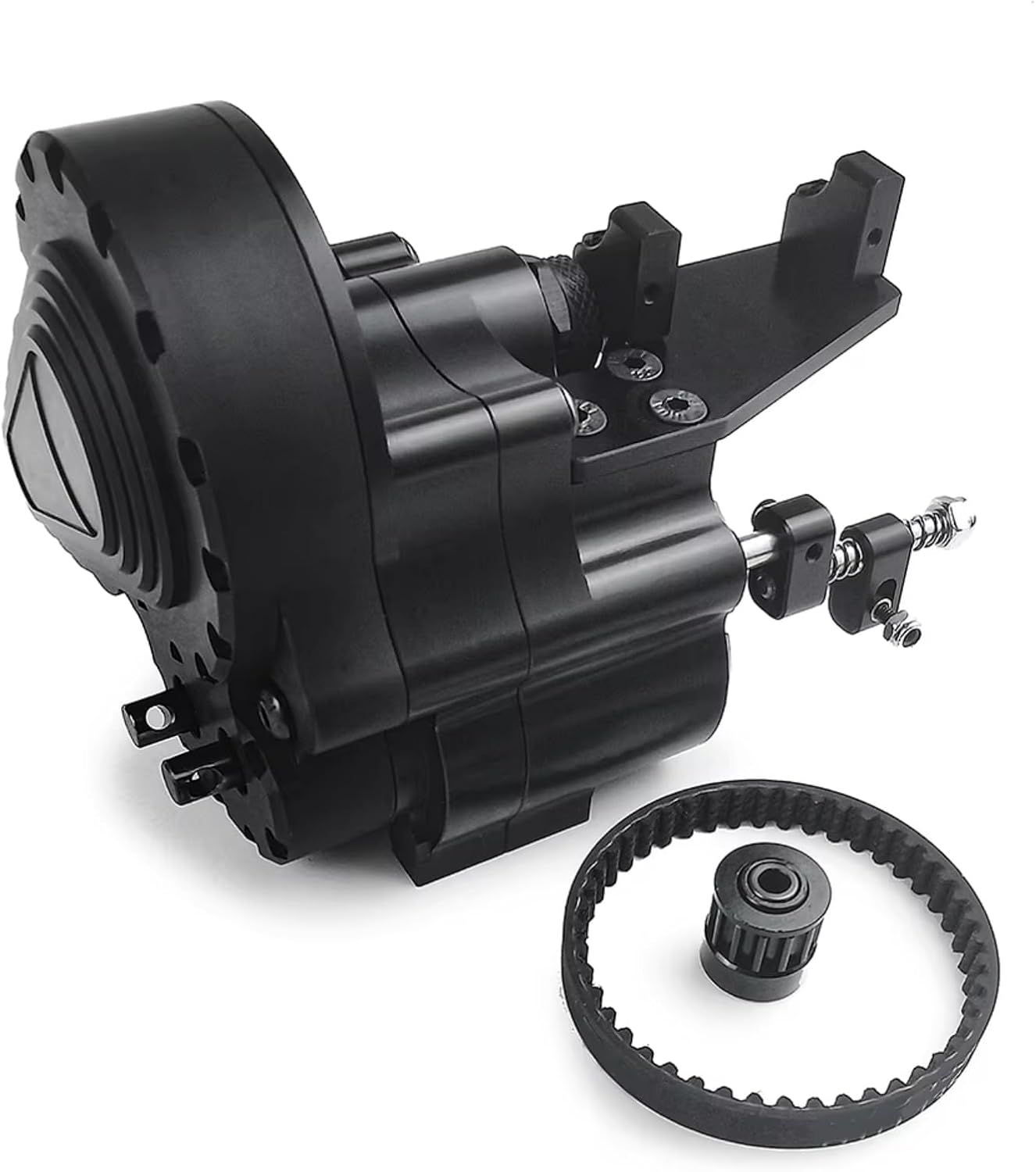 Rc Accessories For Axial For SCX10 For Wrangler For Wraith 90048 1/10 Reverse Gearbox With Transmission Belt 2 Speeds RC Crawler Car Upgrade Parts