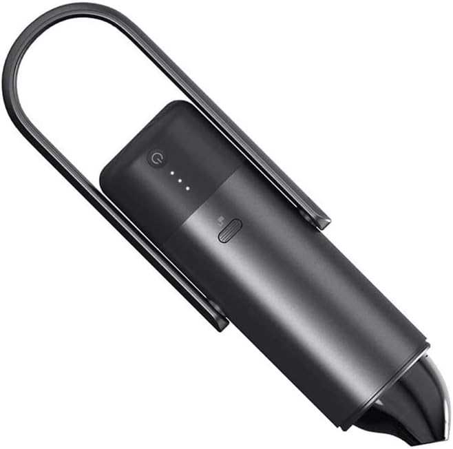 PacuM Hand held Vacuum Small Wireless High-Power Hand-held Vacuum Cleaner, Large Suction Alloy Body Washing Filter Element Vacuum Cleaner, One Key to Open The Rotating Handle Office Household Car