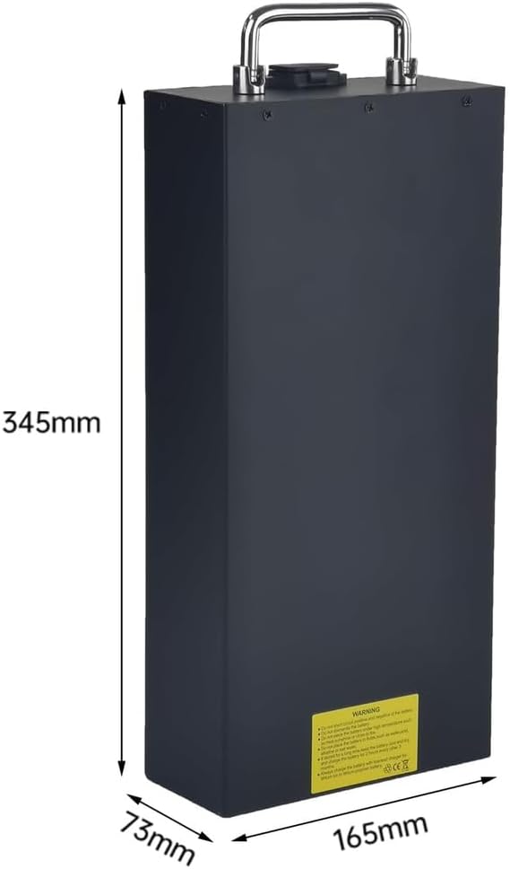 60V Motorcycle Battery Pack 12Ah 15Ah 20Ah 25Ah Replacement Scooter Li-ion Battery for 200-1500W Motor Conversion Kit with Charger 60V 12Ah