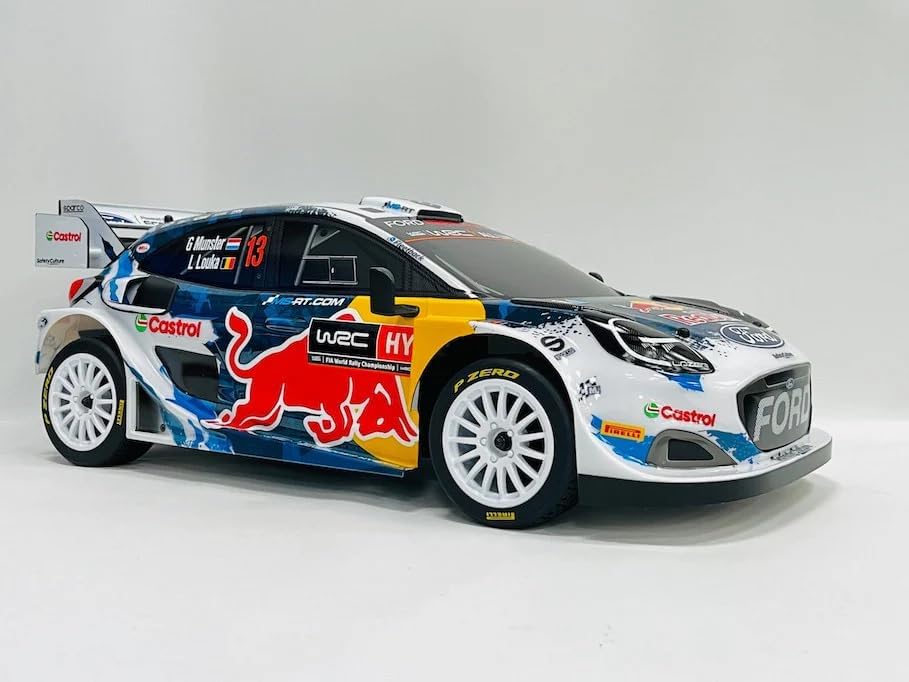 CEN Racing 2024 M-Sport Puma Rally 1 RTR with Brushless Motor, Sensorless Water-Proof ESC - Remote Control Car, RC Racing Car, RC Rally 1/8 Scale On Road Full 4WD Without Battery for Adults