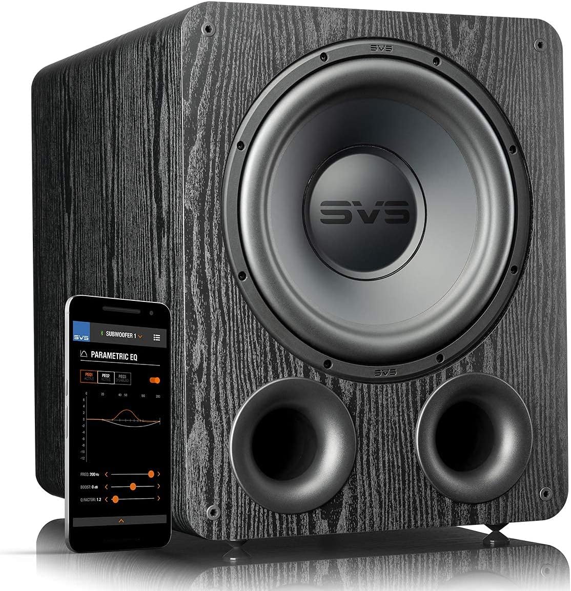 SVS PB-1000 Pro Subwoofer (Black Ash) | 12-in Driver