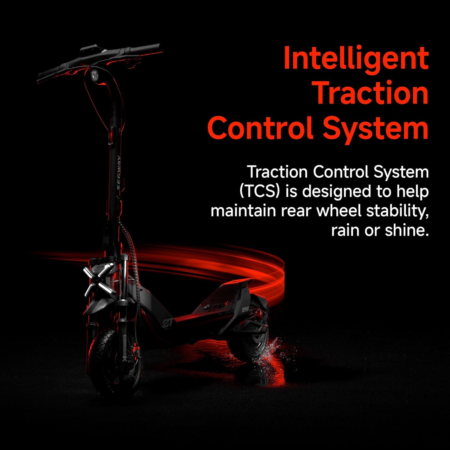 Segway ZT3 Pro Electric Scooter, Up to 24.9 MPH, 43.5-Mile Range, Dual Suspension, Flash Charge, 1600W Peak Motor, Off-Road Scooter for Adults UL Certified (UL2272/2271)