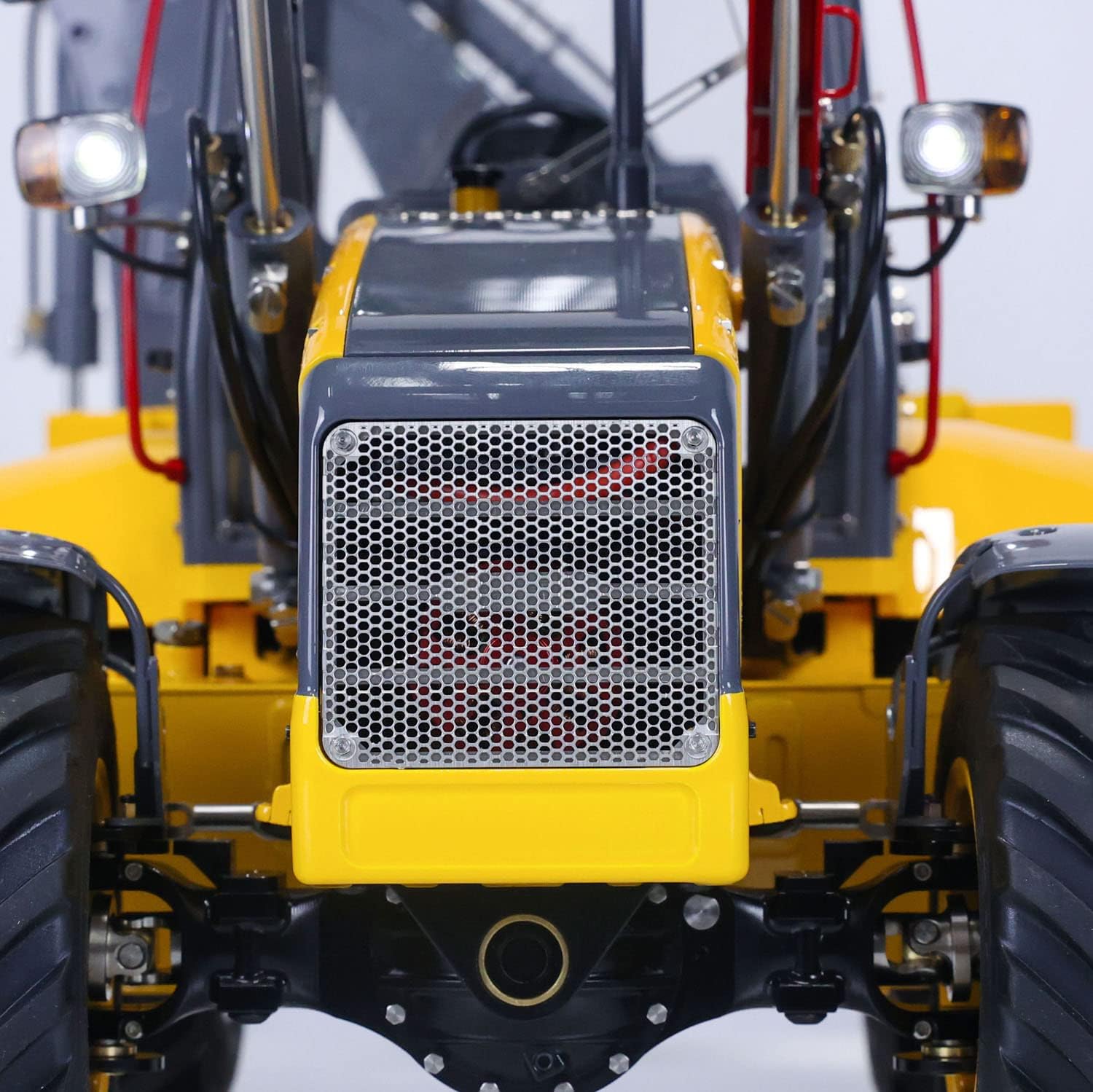 TOUCAN RC HOBBY Lesu 1/14 Metal Hydraulic Rc Backhoe Loader Aoue Bl71 2 in 1 Electric Excavator Heavy Hydraulic Model