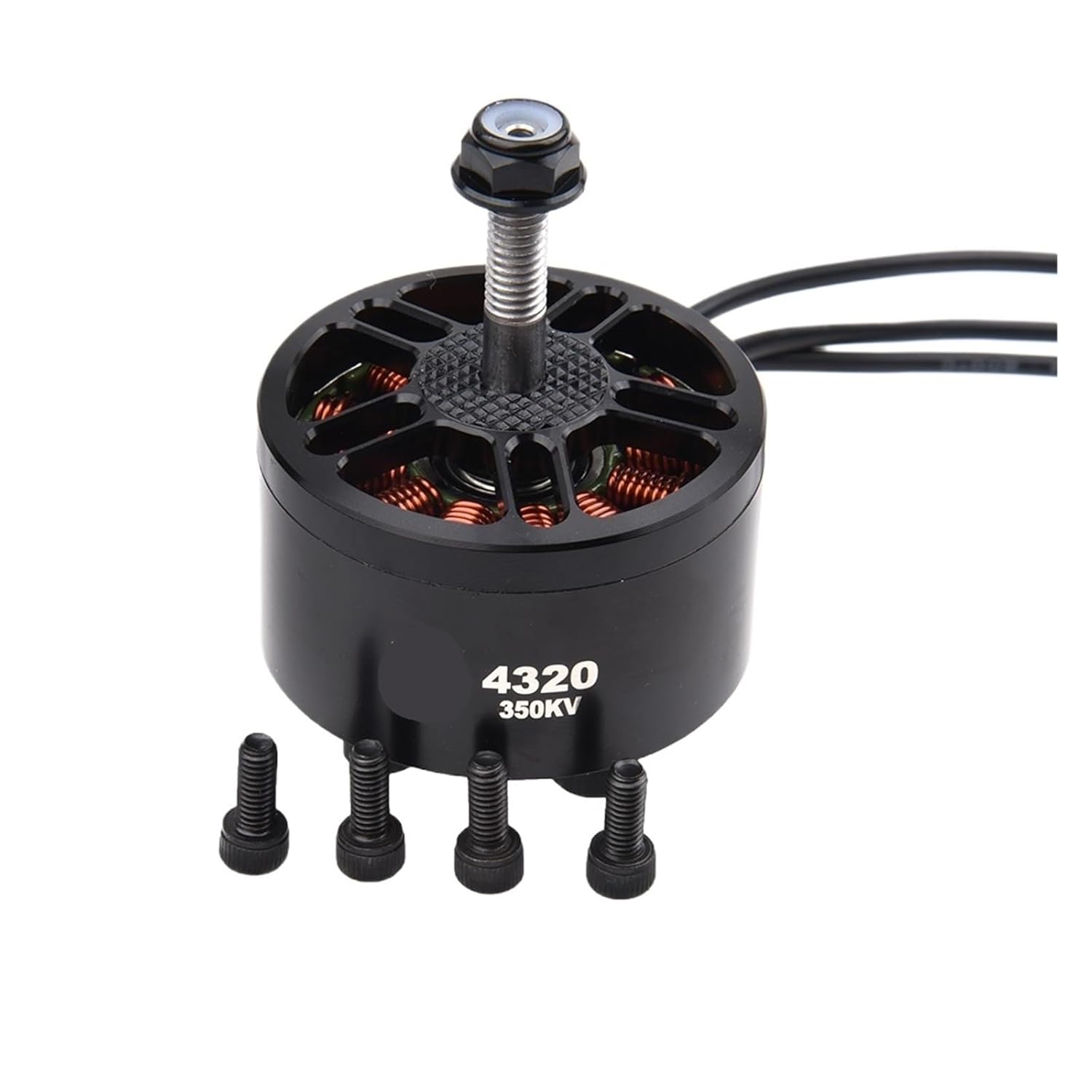 4PCS 4320 350KV 6-12S Speed Brushless Motor， Compatible for Mark4 APEXEVO 13inch X-Class RC FPV Drone Model