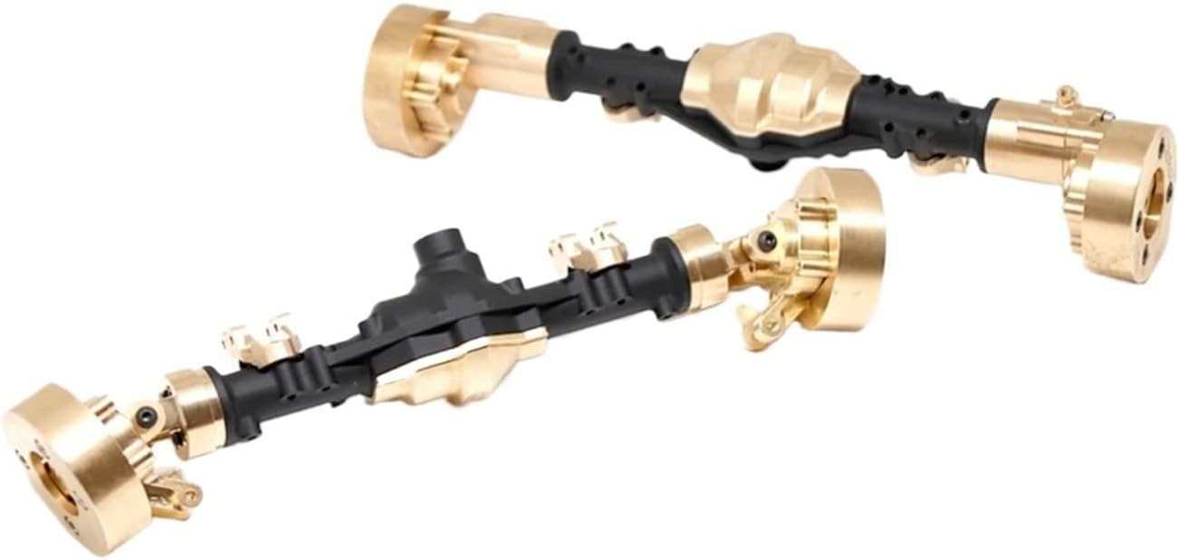 RC Car Accessories for YiKong YK4082 YK4083 for Absima for Yucatan CR1.8 1/8 RC Crawler Car Front and Rear Portal Axle Housing Upgrade Parts