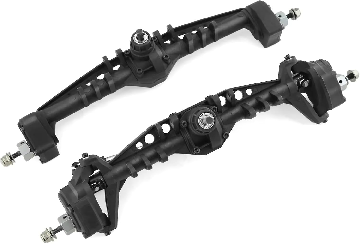 RC Axle Models For Axial For Capra UTB10 1.9 For UTB For Currie F9 1/10 Front And Rear Plastic Portal Axle Complete RC Crawler Car Upgrade Parts(1set)