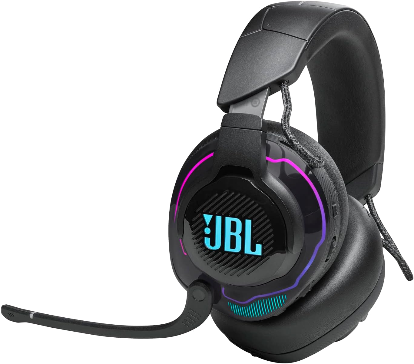 JBL Quantum 910 - Wireless Over-Ear Performance Gaming Headset with Head Tracking-Enhanced, Active Noise Cancelling and Bluetooth, JBL QuantumSPATIAL 360, Low Latency Wireless System (Black)