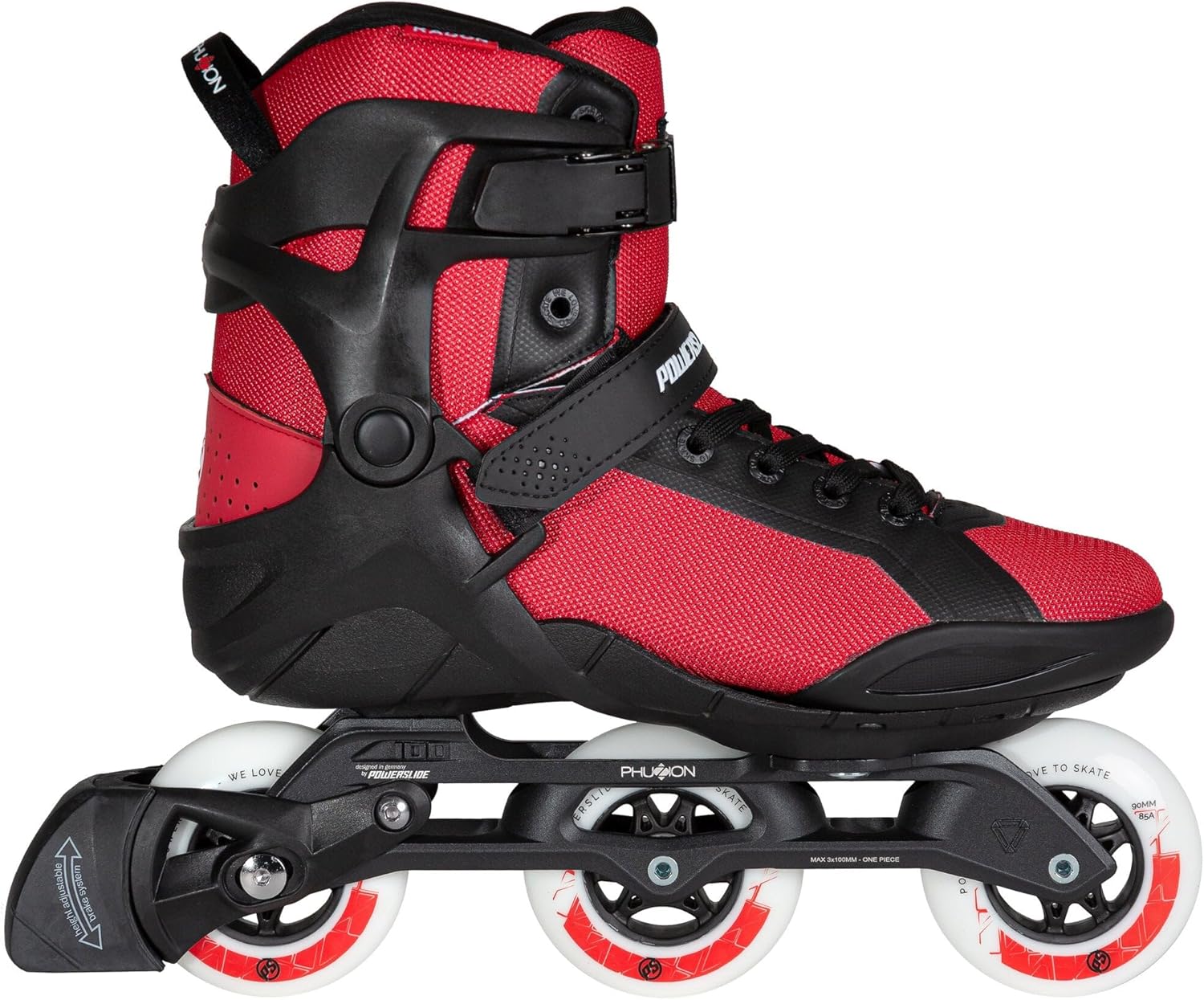 Powerslide Radon Inline Skate 3 x 90 Men's Fitness for Men and Women