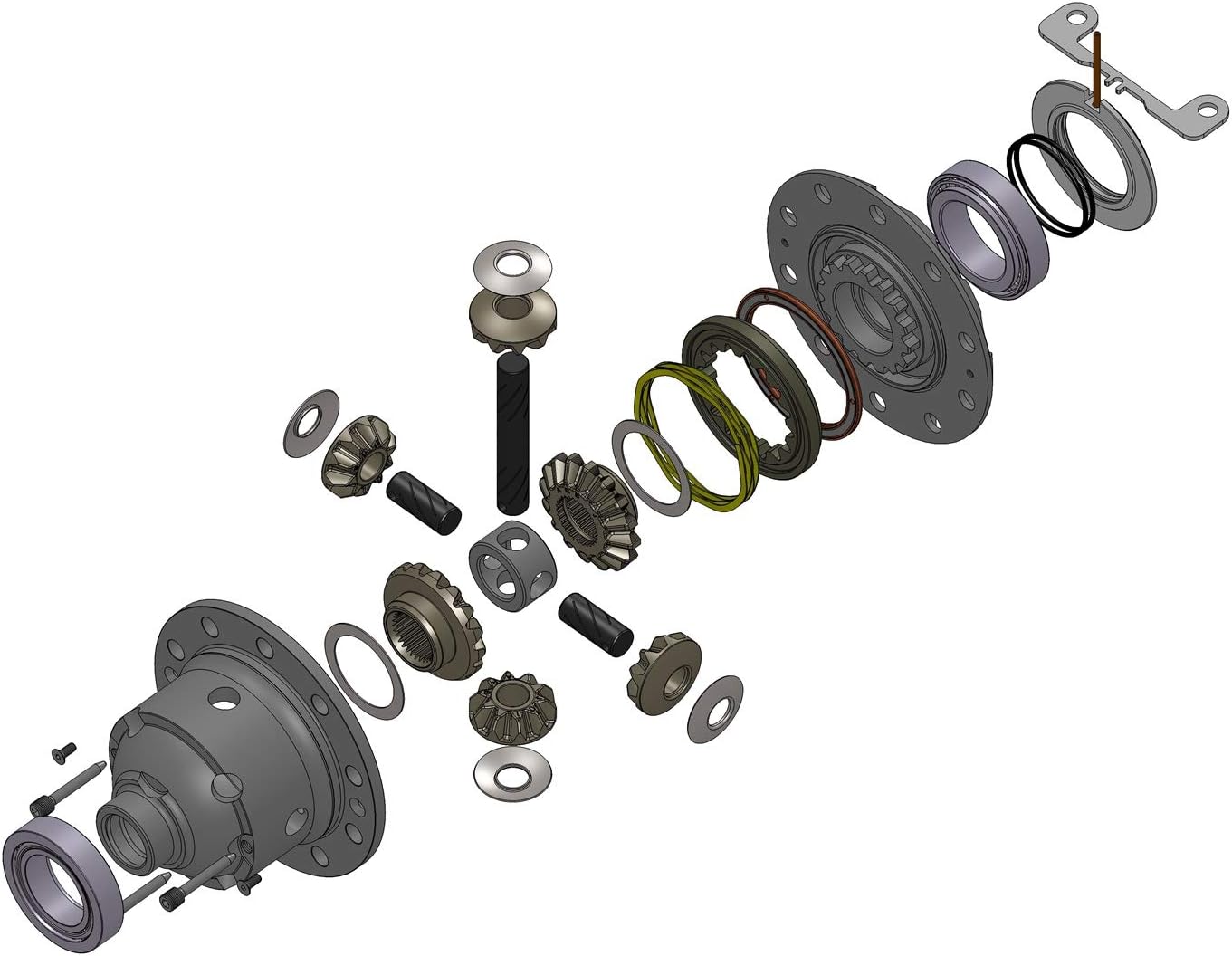 ARB RD244 Air Locker Differential 10 Bolt Rear 5.2 In. Diameter Ring Gear Ratio 3.45 Air Locker Differential