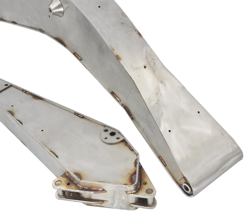 RC Excavator Metal Stainless Steel Boom Kit for Hydraulic Excavator Construction Vehicle Model Accessories confident