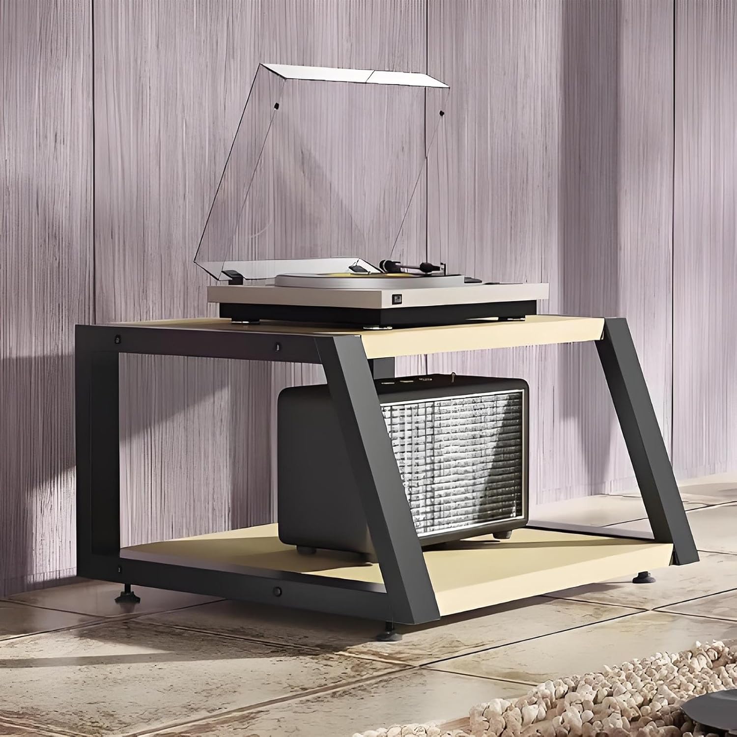 2/3/4 Tiers Av Media Stand Corner Shelf