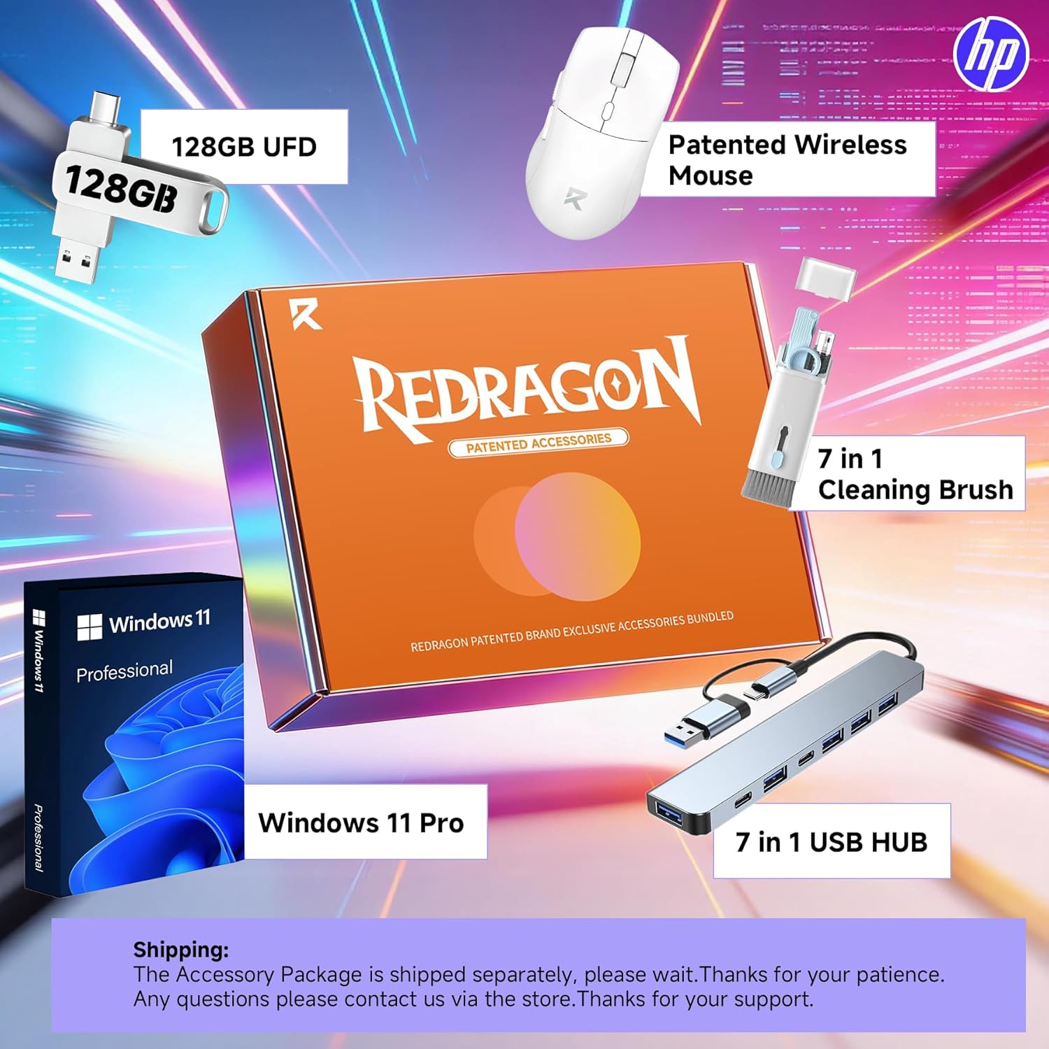 HP 17 Inch Touchscreen Laptop, Intel Ultra 7 255U, 17.3