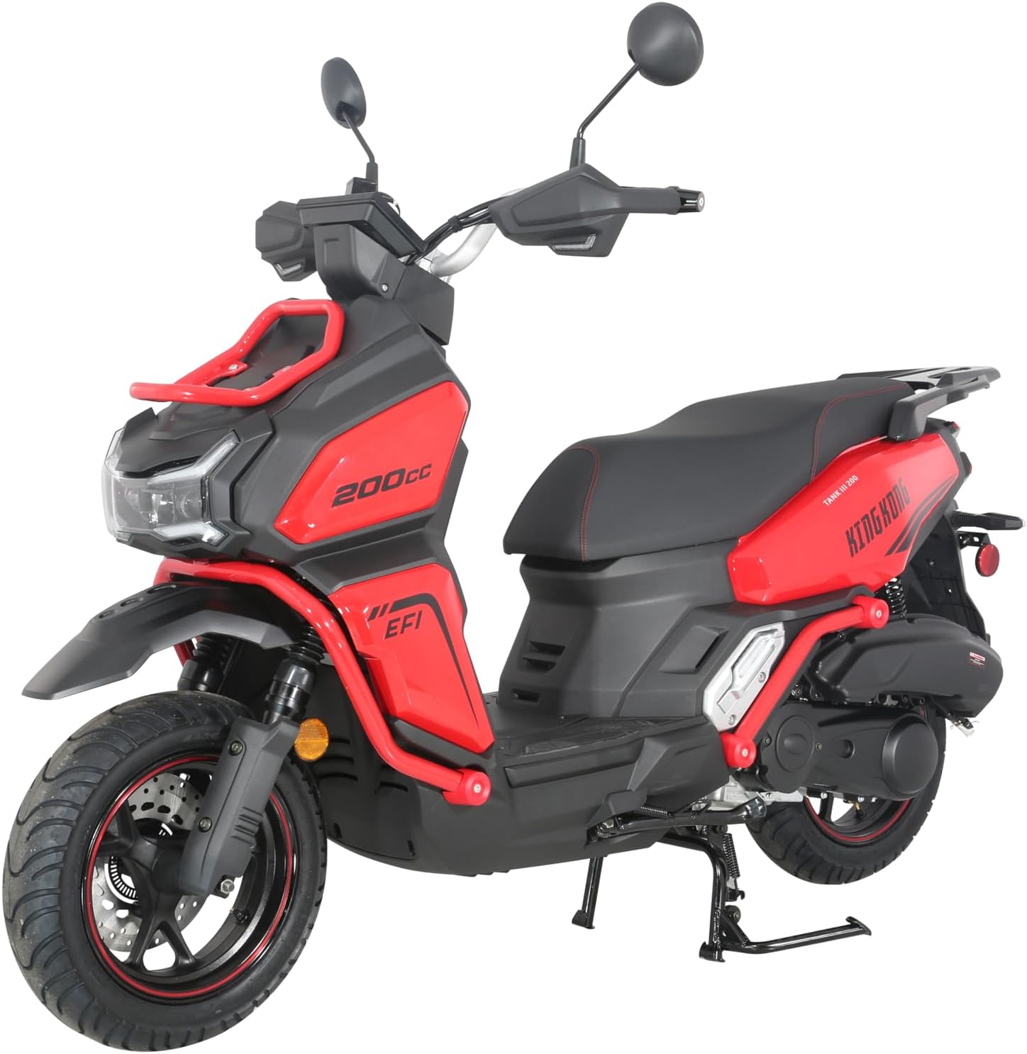 New Limited Edition HHH Tank 200 King Kong Scooter – EFI Fuel Injected with Digital LCD Speedometer Street Moped California Approved