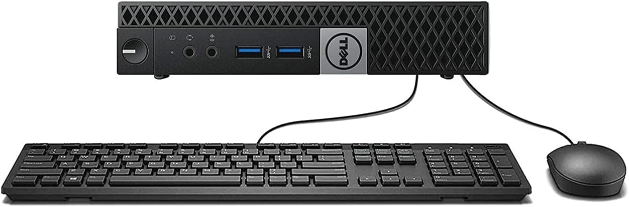 Dell OptiPlex 7040 Micro Form Factor Desktop Intel Core i7-6700T Quad-Core 16GB RAM 512GB SSD Windows 11 Pro (Renewed)
