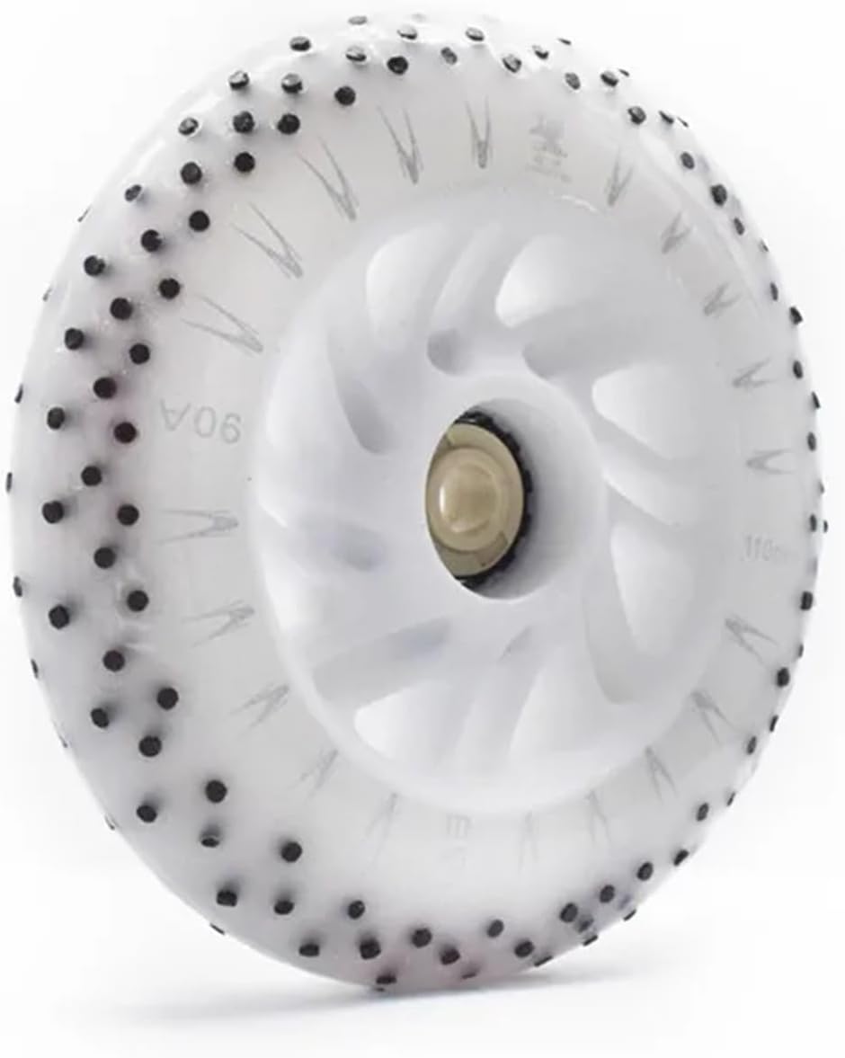 Roller Skate Wheels 90mm 100mm 110mm Speed Skating Wheel White Blue red Colorful 110 Inline Skates tyre 90A Shine Flash fire Stone Flint Spark(8 90mm 208flints)